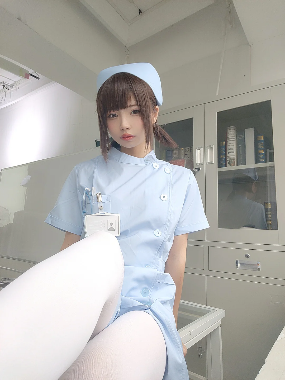 十万珍吱伏特 - 护理实习生 [155P,1V-1.38GB] tg@simisebaisi 【丝足阁】027.webp